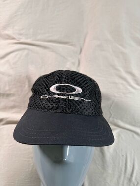 Oakley Software Retro Y2K Mesh Oakley Matter SnapBack OSFM Baseball Hat Rare
